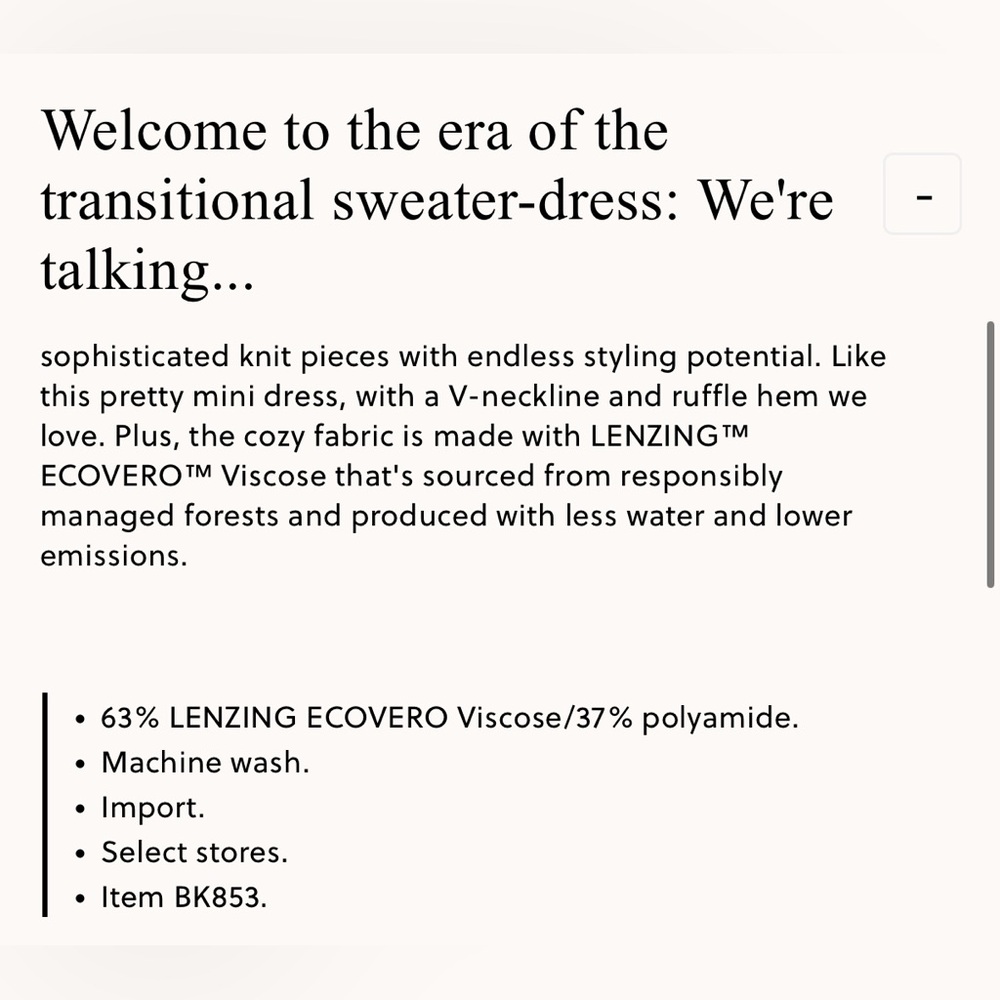 J.Crew Ruffle-hem sweater-dress - Picture 5 of 7